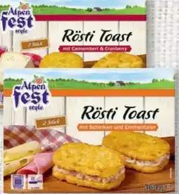 Lidl Alpenfest Rösti Toast Angebot