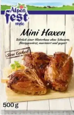 Lidl Alpenfest Mini-Haxen Angebot