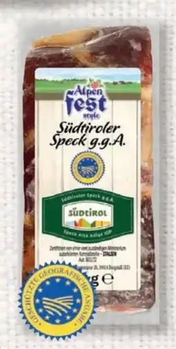 Lidl Alpenfest Südtiroler Speck Angebot