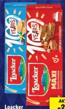Lidl Loacker Maxi Waffeln Angebot