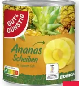 Scheck-in-Center Gut & Günstig Ananas Scheiben Angebot