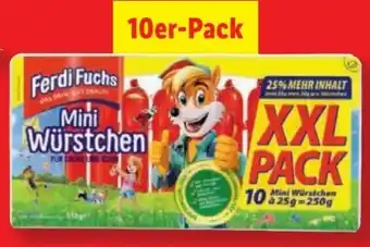 Lidl Ferdi Fuchs Mini-Würstchen XXL Pack Angebot