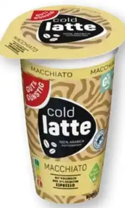 Scheck-in-Center Gut & Günstig Cold Latte Macchiato Angebot