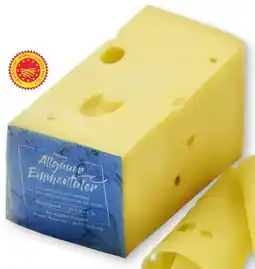Scheck-in-Center Allgäuer Emmentaler Hartkäse Angebot