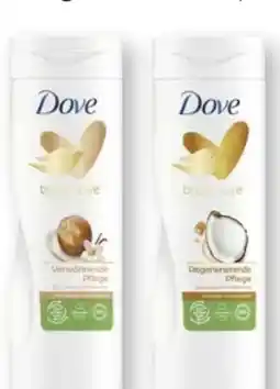 Scheck-in-Center Dove Body Lotion Angebot