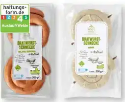 Scheck-in-Center Hofglück Bratwurstschnecke Angebot