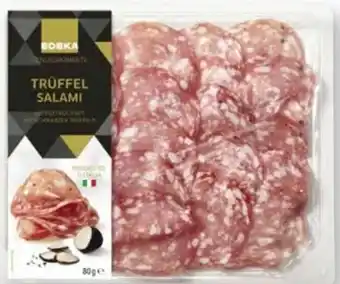 Scheck-in-Center Edeka Genussmomente Trüffelsalami Angebot