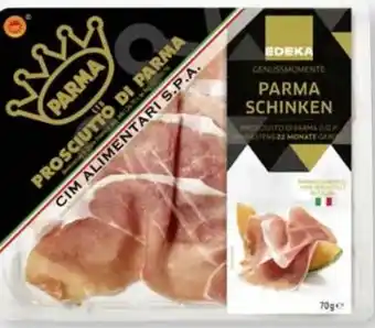 Scheck-in-Center Edeka Genussmomente Parmaschinken Angebot