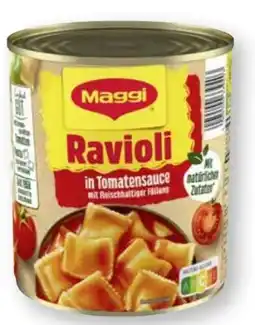 Scheck-in-Center Maggi Ravioli Angebot