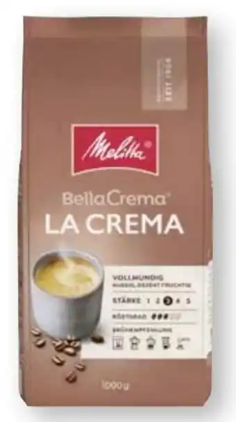 Scheck-in-Center Melitta BellaCrema La Crema Angebot