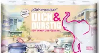 Scheck-in-Center Dick&Durstig Haushaltstücher Angebot