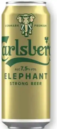 Scheck-in-Center Carlsberg Elephant Strong Angebot