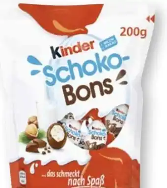 Scheck-in-Center Ferrero Kinder Schoko-Bons Angebot