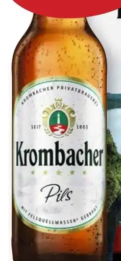 Scheck-in-Center Krombacher Pils Angebot