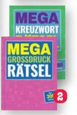 Scheck-in-Center Das Mega Grosse Rätselbuch Angebot