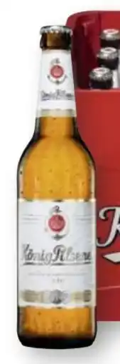Scheck-in-Center König Pilsener Bier Angebot