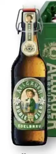 Scheck-in-Center Allgäuer Brauhaus Büble Edelbräu Angebot