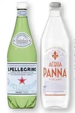 Scheck-in-Center San Pellegrino Mineralwasser Angebot
