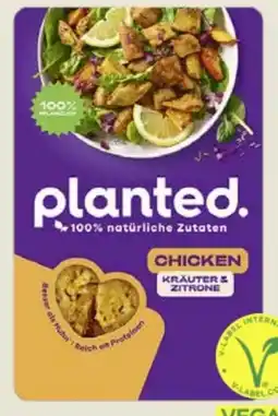 Edeka Planted Vegane Chicken Kräuter & Zitrone Angebot