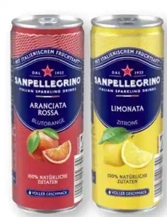 Scheck-in-Center San Pellegrino Aranciata Rossa Angebot