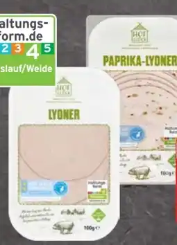 Edeka Hofglück Lyoner Angebot