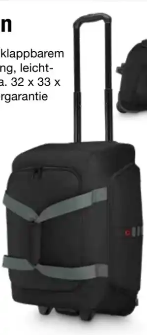 Edeka Wenger Reisetasche mit Rollen Angebot
