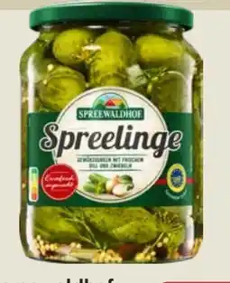Edeka Spreewaldhof Spreelinge Gewürzgurken Angebot