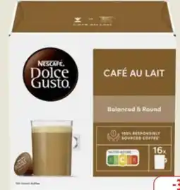 Edeka Nescafé Dolce Gusto Kaffeekapseln Café au Lait Angebot