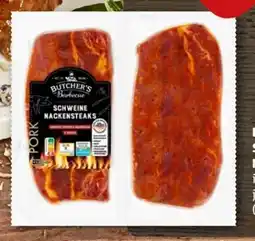 REWE Center Butcher’s Barbecue Schweine-Nackensteaks Angebot