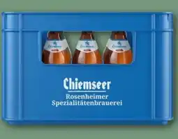 REWE Center Chiemgauer Brauhaus Rosenheimer Chiemseer Hell Angebot