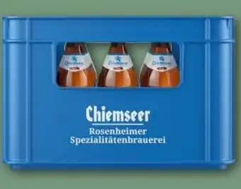 REWE Center Chiemgauer Brauhaus Rosenheimer Chiemseer Hell Angebot