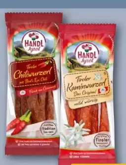 REWE Center Handl Tyrol Kaminwurzerl Das Original Angebot
