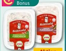 REWE Center Popp Feinster Fleischsalat Angebot