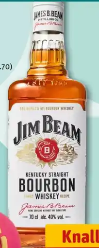 REWE Center Jim Beam Kentucky Straight Bourbon Whiskey Angebot