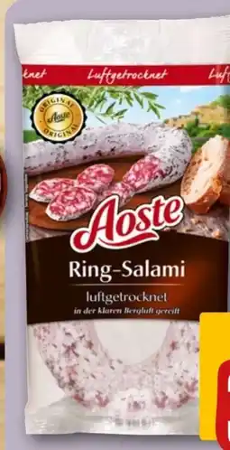 REWE Center Aoste Ring-Salami Angebot