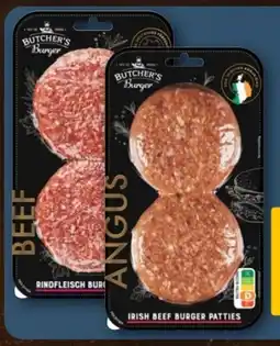 REWE Center Butcher’s Burger Angus Irish Beef Patties Angebot