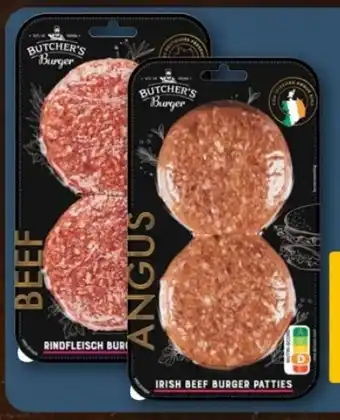 REWE Center Butcher’s Burger Angus Irish Beef Patties Angebot