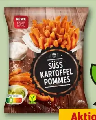 REWE Center Rewe Beste Wahl Süßkartoffel Pommes Angebot