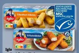 REWE Center Iglo Backfischstäbchen Angebot