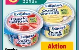 REWE Center Exquisa Quark Genuss Erdbeere Angebot
