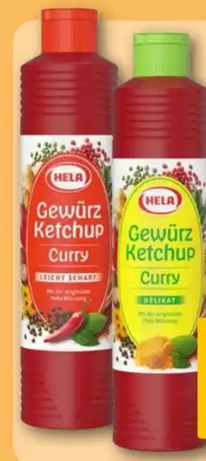 REWE Center Hela Curry-Gewürz-Ketchup Delikat Angebot