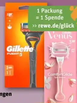 REWE Center Gillette Fusion5 Rasierer Angebot