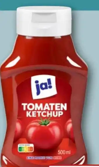 REWE Center ja! Tomatenketchup Angebot