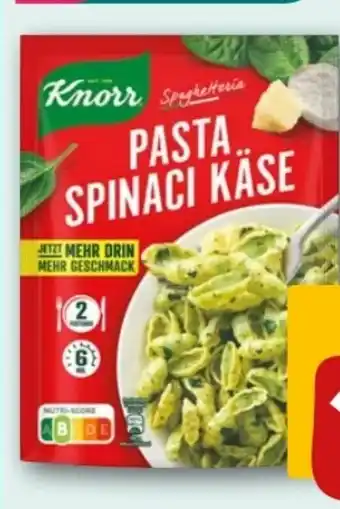 REWE Center Knorr Spaghetteria Pasta Spinaci Käse Angebot