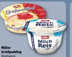REWE Center Müller Griesspudding Himbeere Angebot