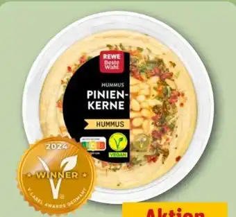 REWE Center Rewe Beste Wahl Hummus Pinienkerne vegan Angebot