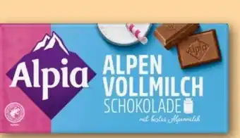 REWE Center Alpia Alpen-Vollmilch Angebot