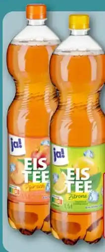 REWE Center ja! Eistee Angebot