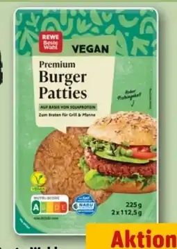 REWE Center Rewe Beste Wahl Vegane Burger Patties Angebot