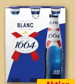 REWE Center Kronenbourg Brewery Bier 1664 Blanc Angebot